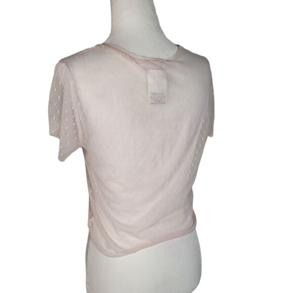 BCBGeneration Sheer Crop top Size M - Picture 2 of 7